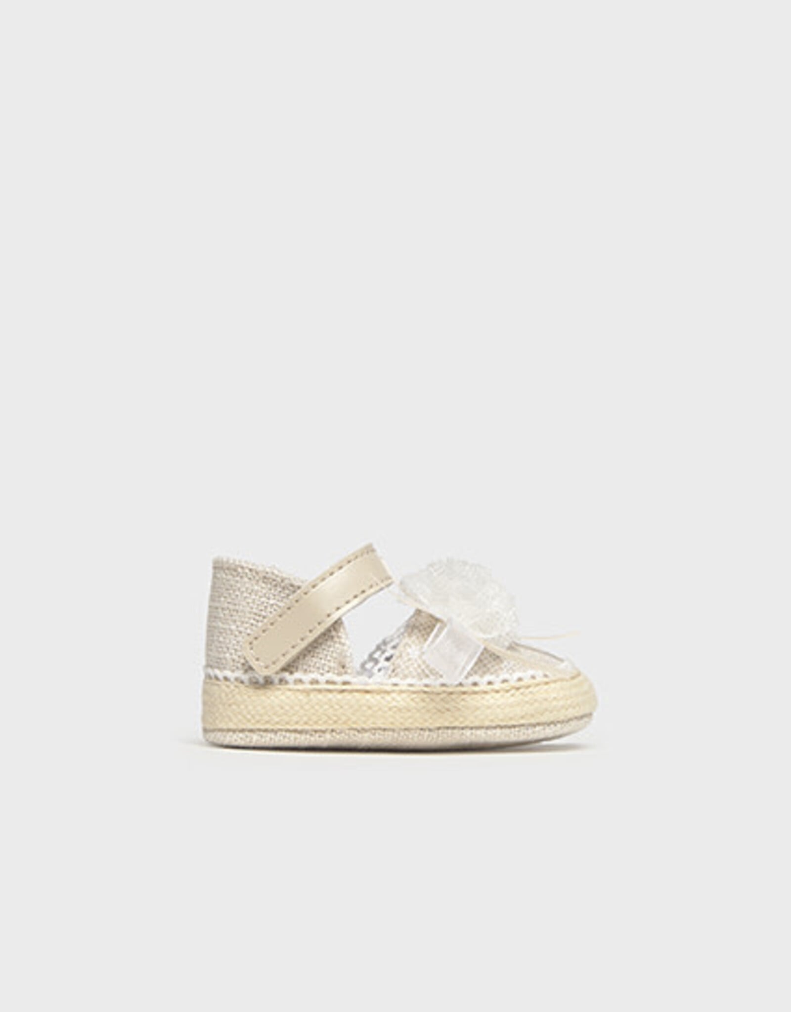 Mayoral Espadrilles in Wheat for Newborn
