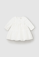 Mayoral Natural Tulle Baby Dress
