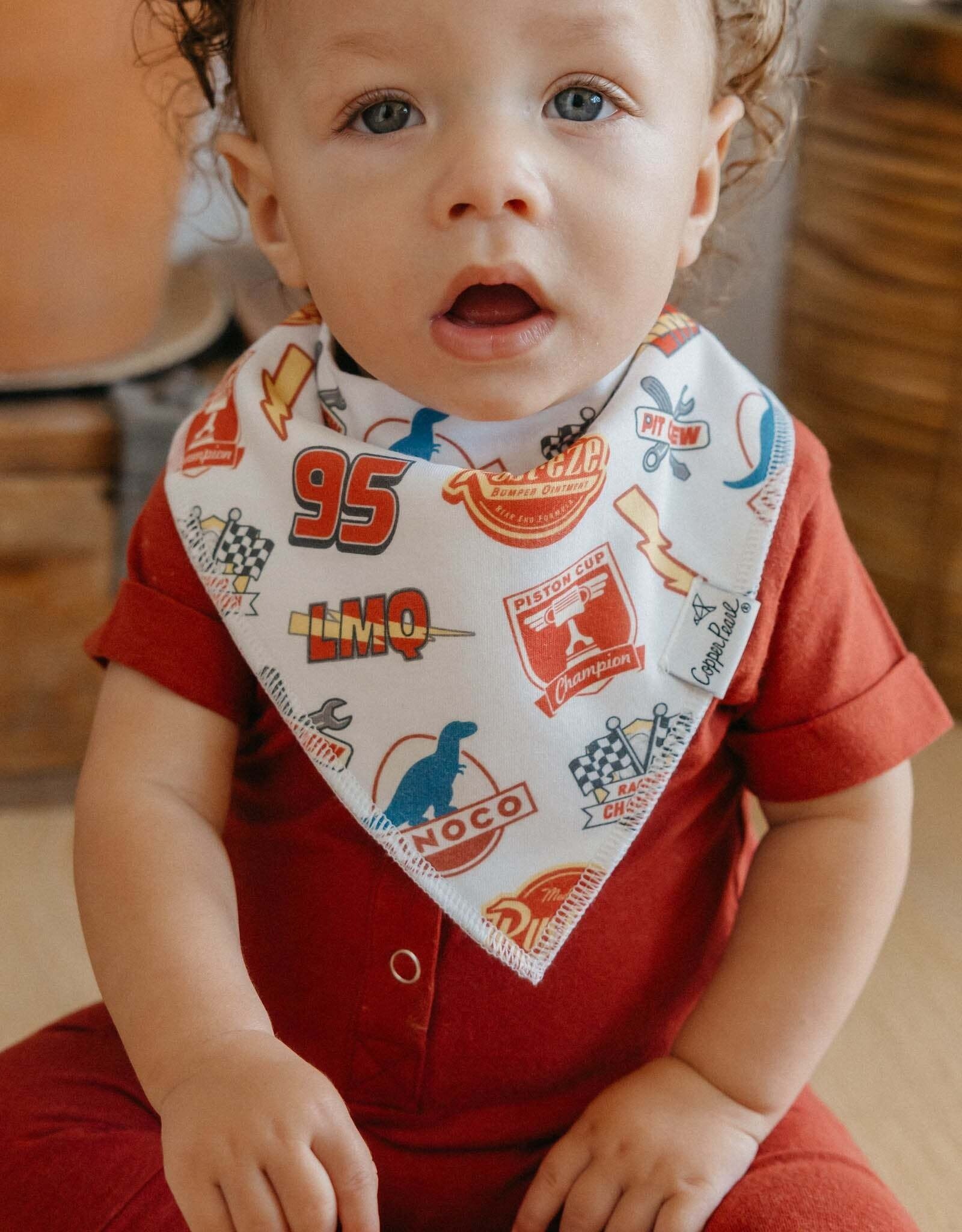 Copper Pearl Disney Pixar Cars Bib Set