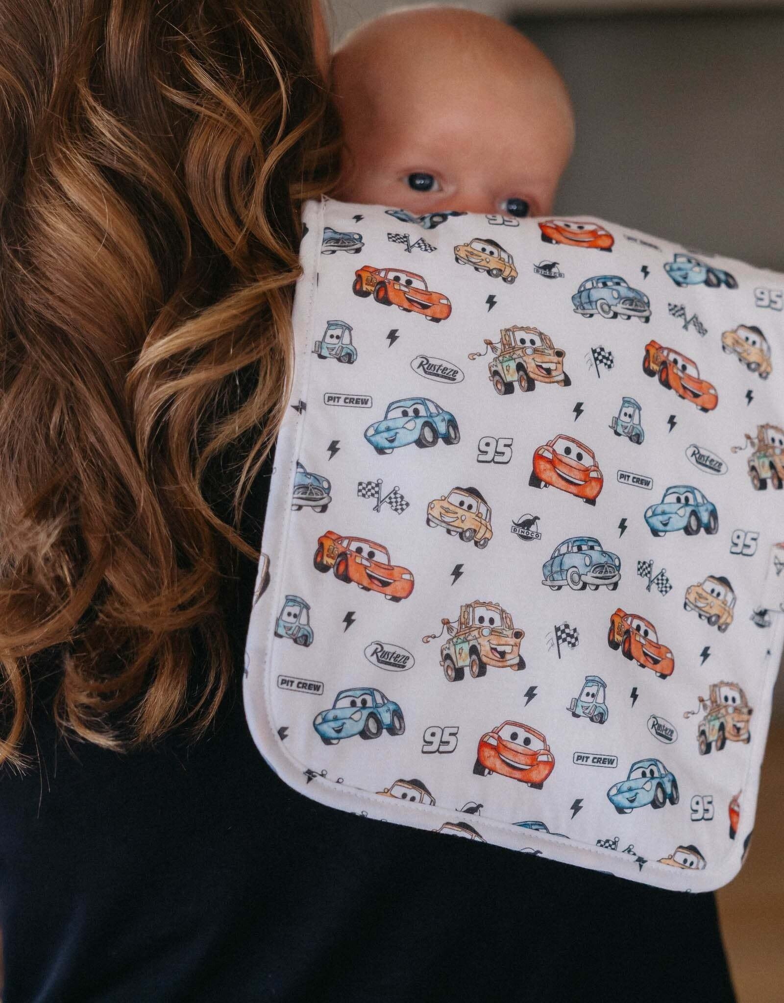 Copper Pearl Disney Pixar Cars Burp Cloths