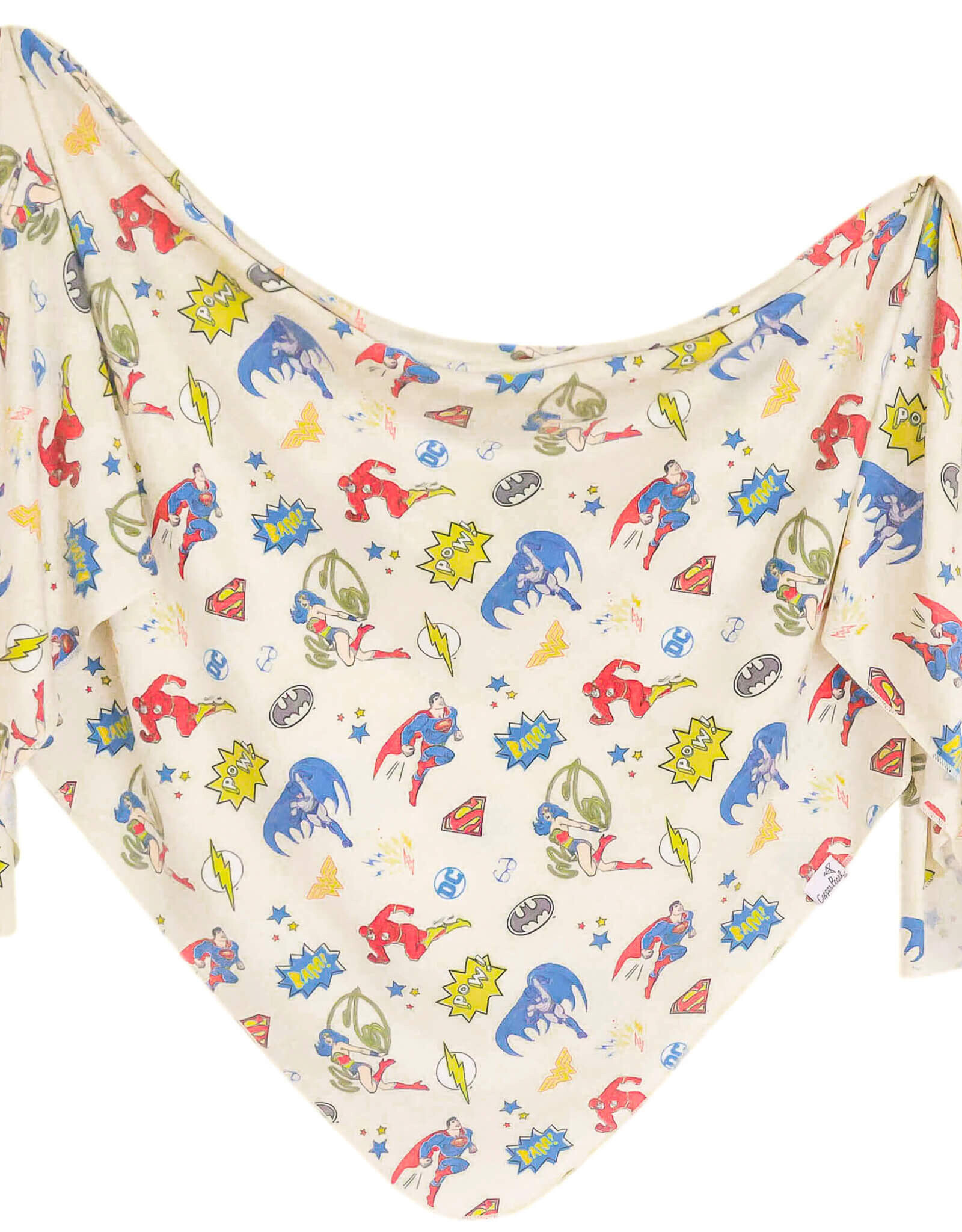 Copper Pearl Justice League Knit Blanket