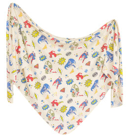 Copper Pearl Justice League Knit Blanket