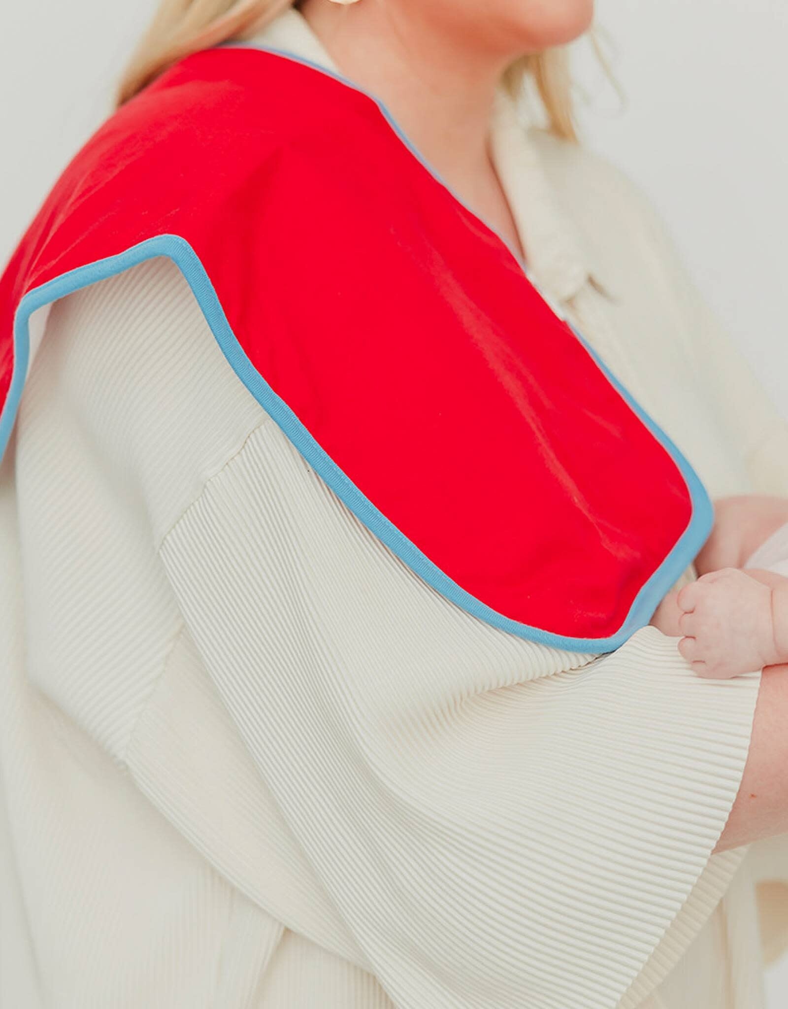 Copper Pearl Justice League Burp Cloth