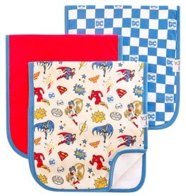 Copper Pearl Justice League Burp Cloth