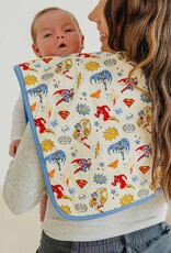 Copper Pearl Justice League Burp Cloth