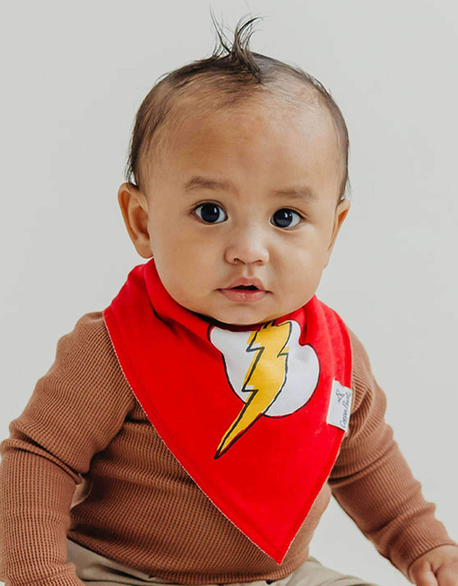 Copper Pearl Justice League Bib Set