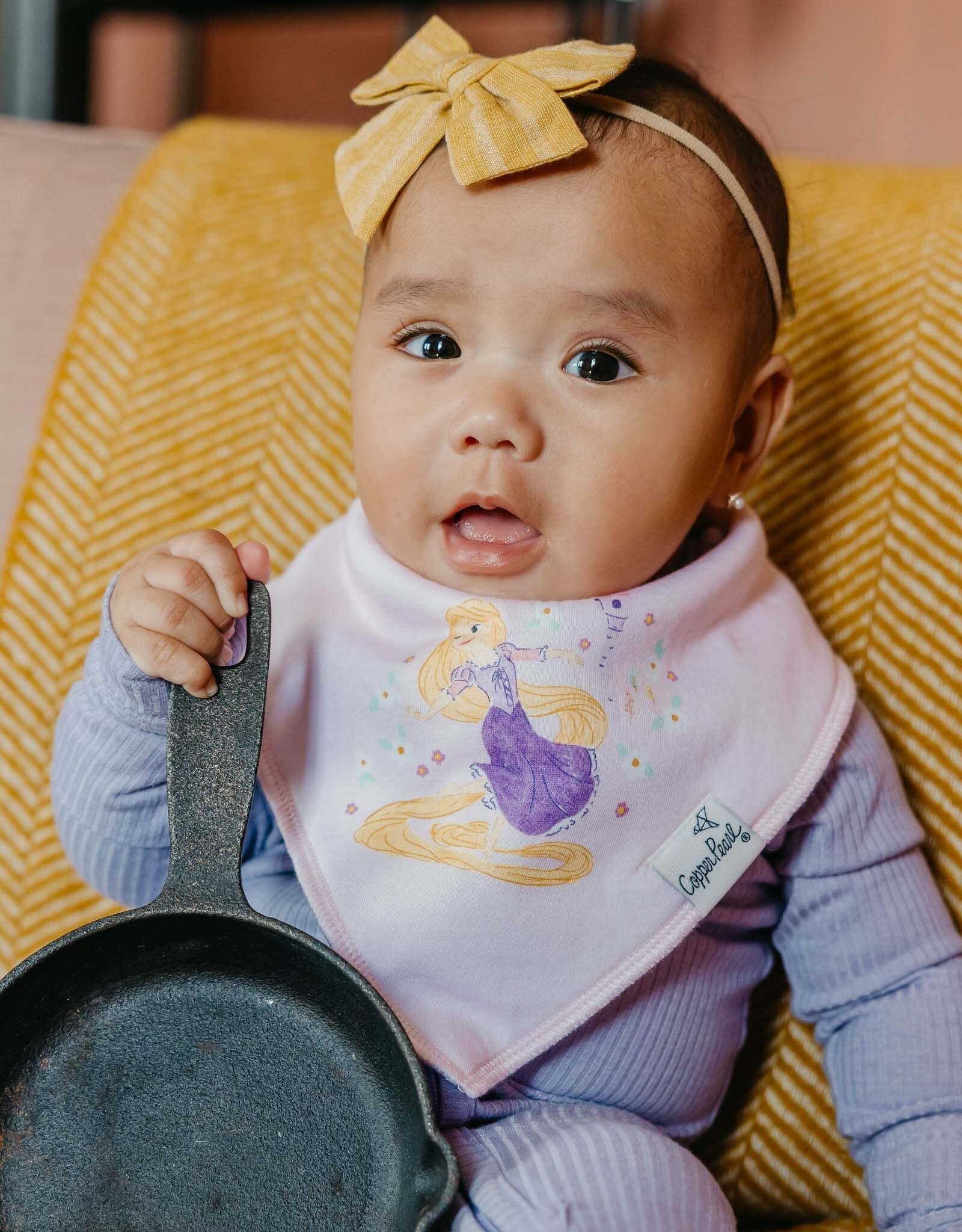 Copper Pearl Disney Princess Bib Set