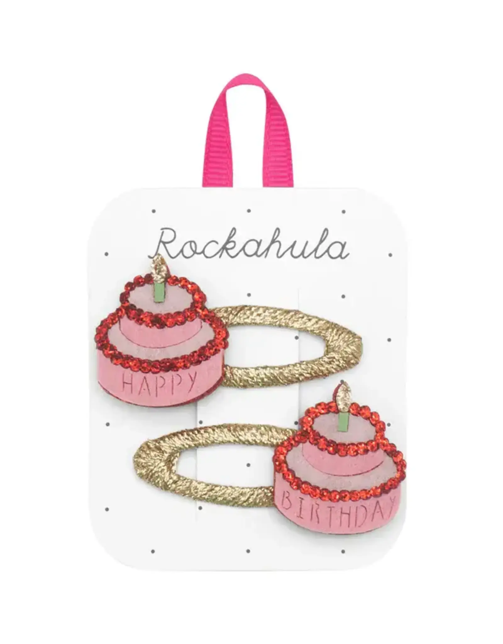 Rockahula Birthday Cake Clips