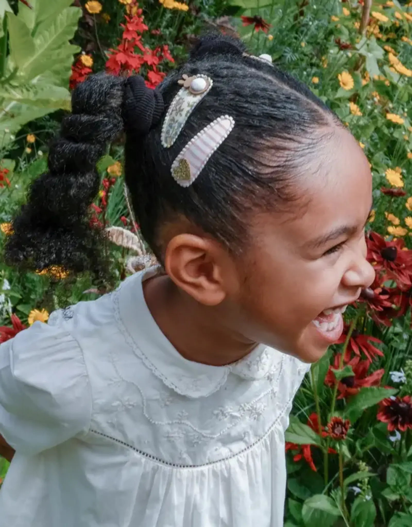 Rockahula Petal Bunny Fabric Clip Set