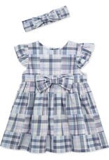 Little Me Newport Dress Set & Headband