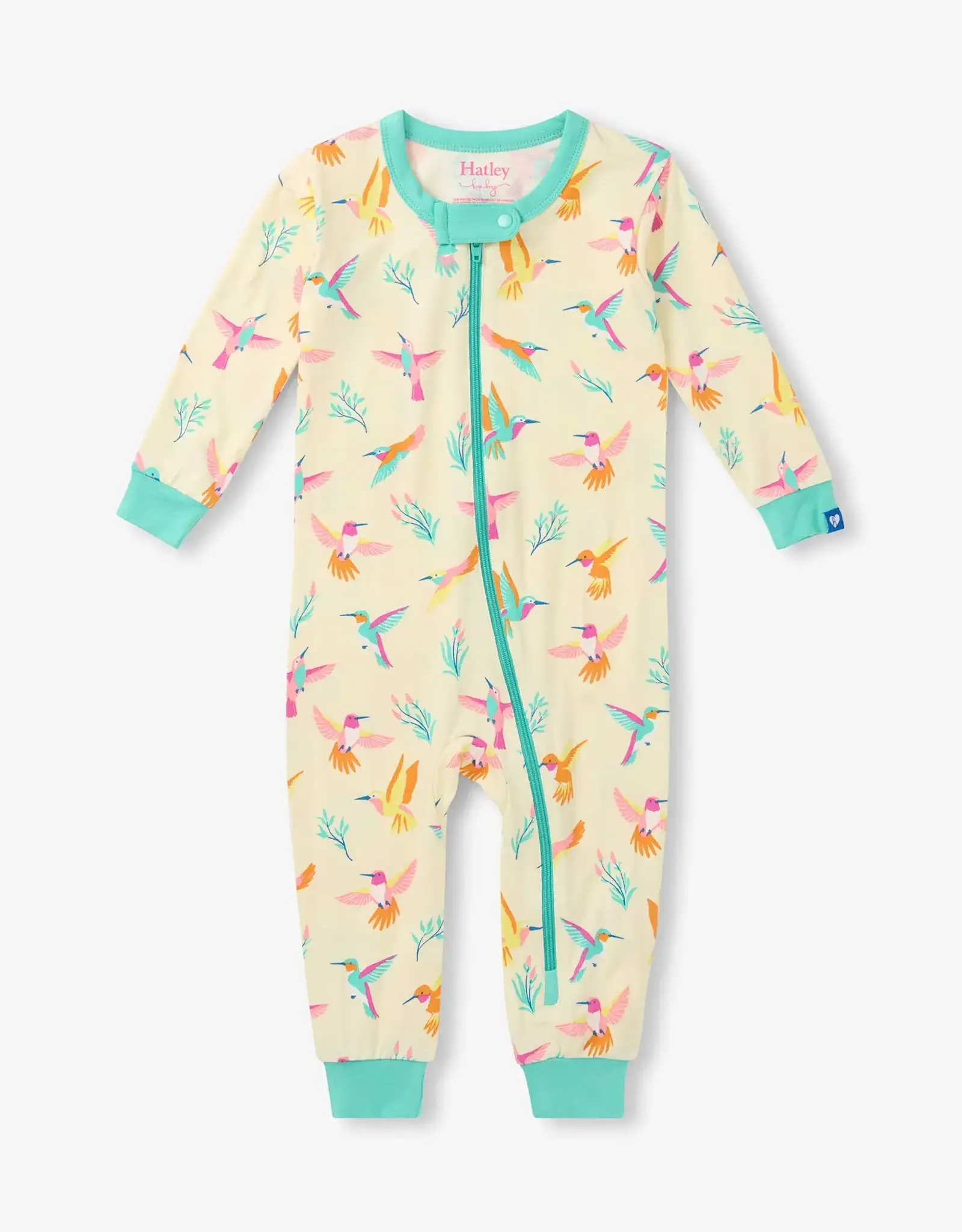 Hatley Springtime Hummingbirds Bamboo Coverall