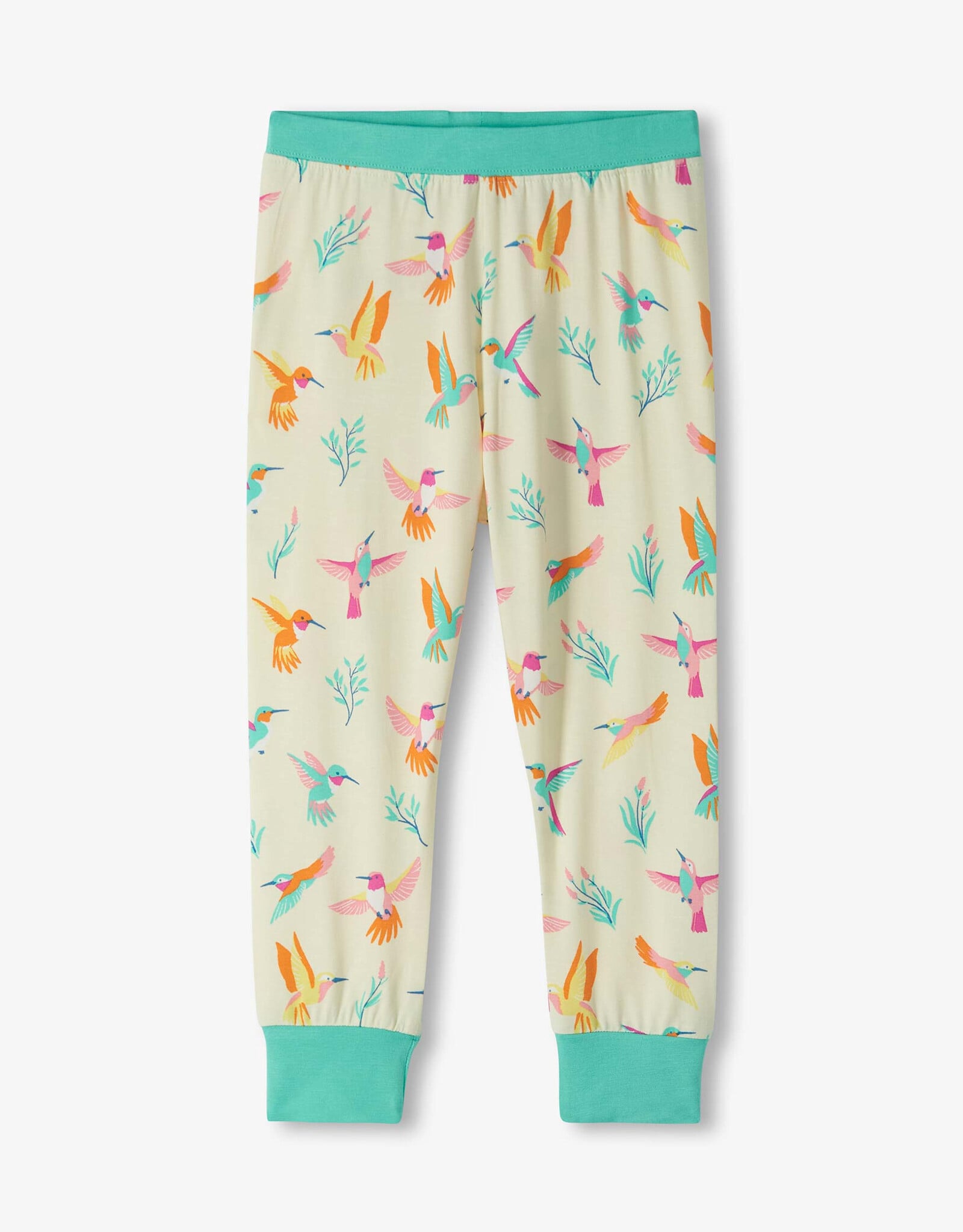 Hatley Springtime Hummingbirds Bamboo Pajama Set