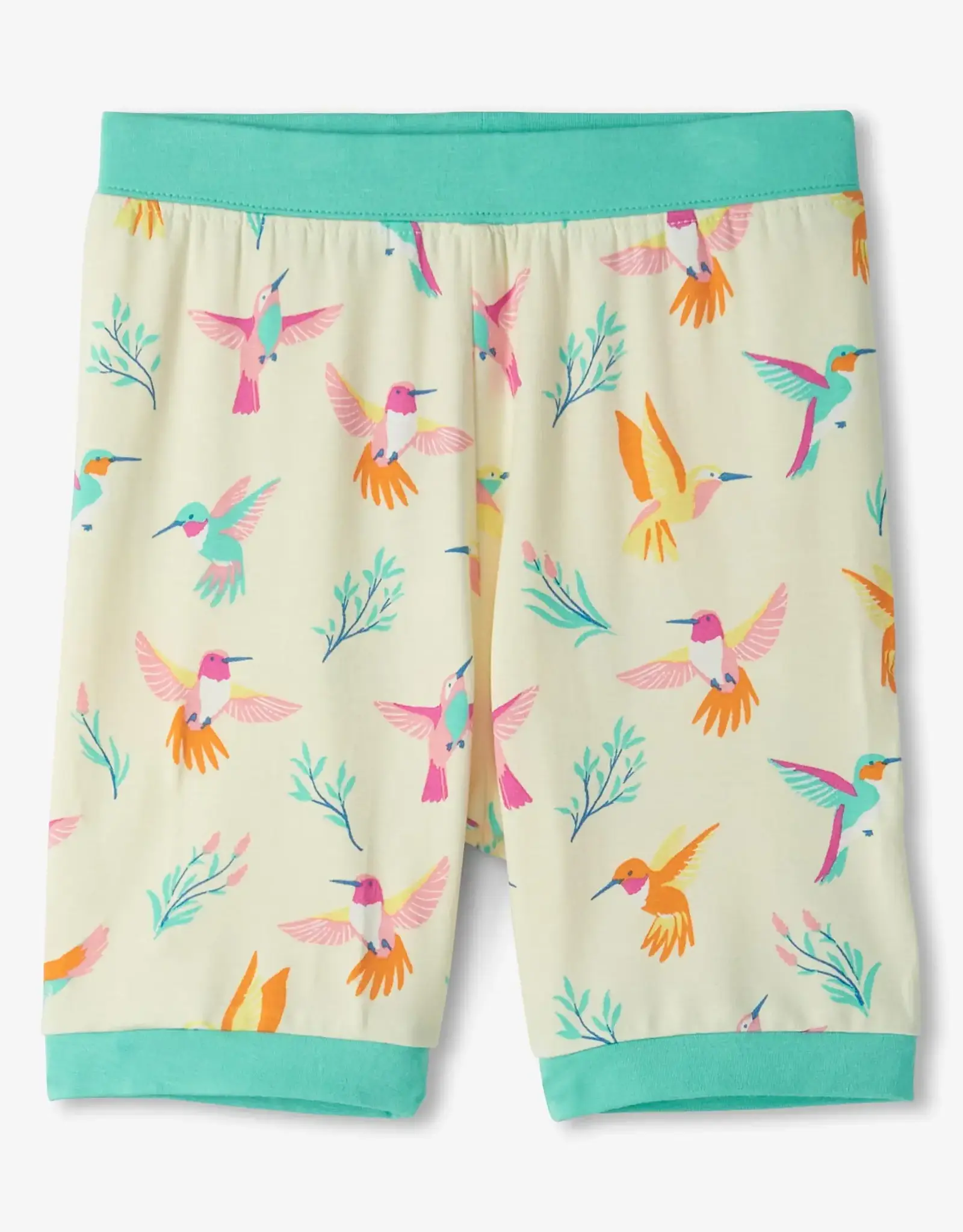 Hatley Springtime Hummingbirds Bamboo Short Pajama Set