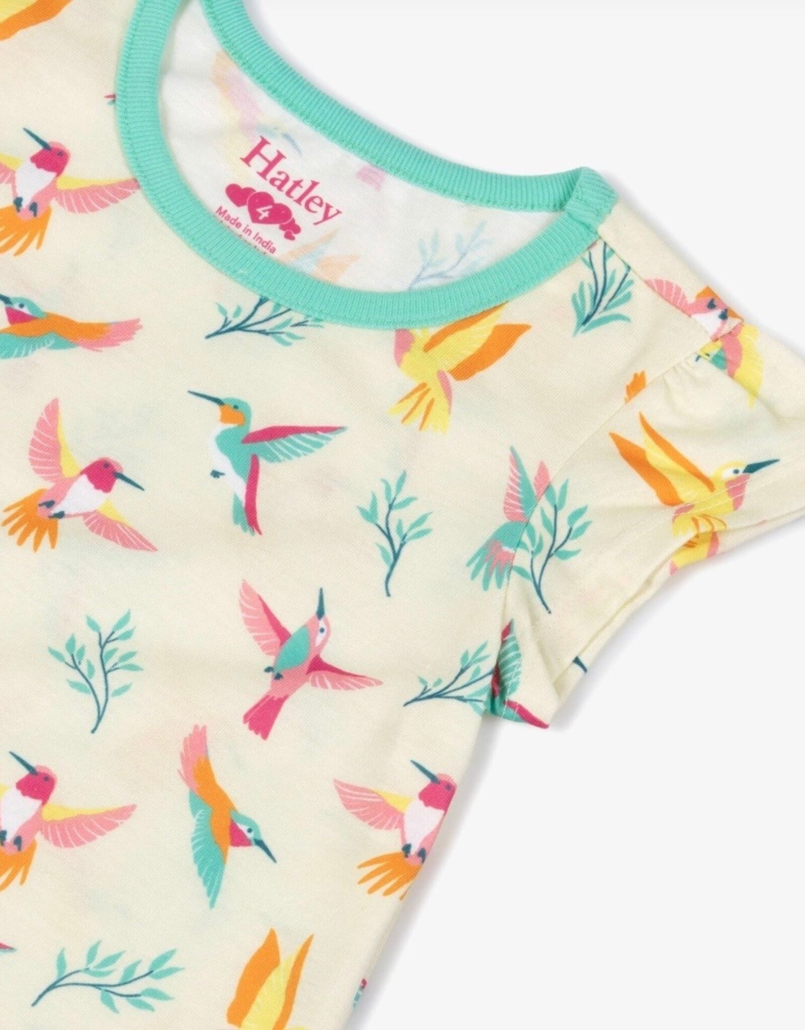 Hatley Springtime Hummingbirds Ruffle Hem Nightdress
