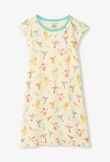 Hatley Springtime Hummingbirds Ruffle Hem Nightdress