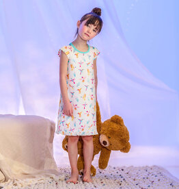 Hatley Springtime Hummingbirds Ruffle Hem Nightdress