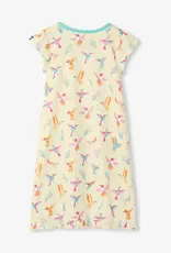 Hatley Springtime Hummingbirds Ruffle Hem Nightdress