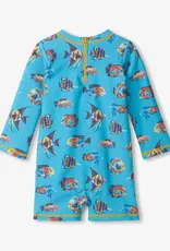 Hatley Tropical Ocean One Piece Rashguard