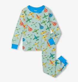 Hatley Vintage Aircrafts Cotton Pajama Set