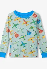 Hatley Vintage Aircrafts Cotton Pajama Set