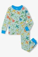 Hatley Vintage Aircrafts Cotton Pajama Set