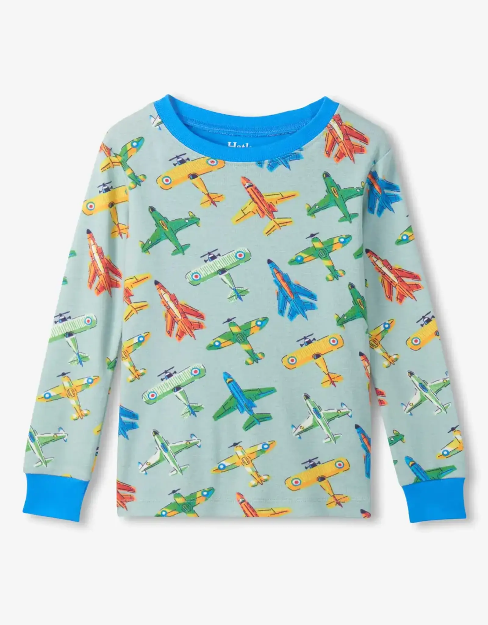 Hatley Vintage Aircrafts Cotton Pajama Set
