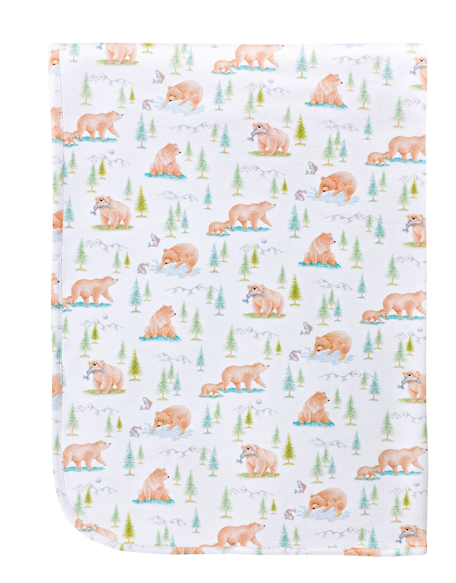 Baby Club Chic Woodland Bears Blanket