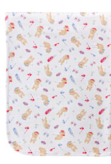 Baby Club Chic Little Golfer Receiving Blanket
