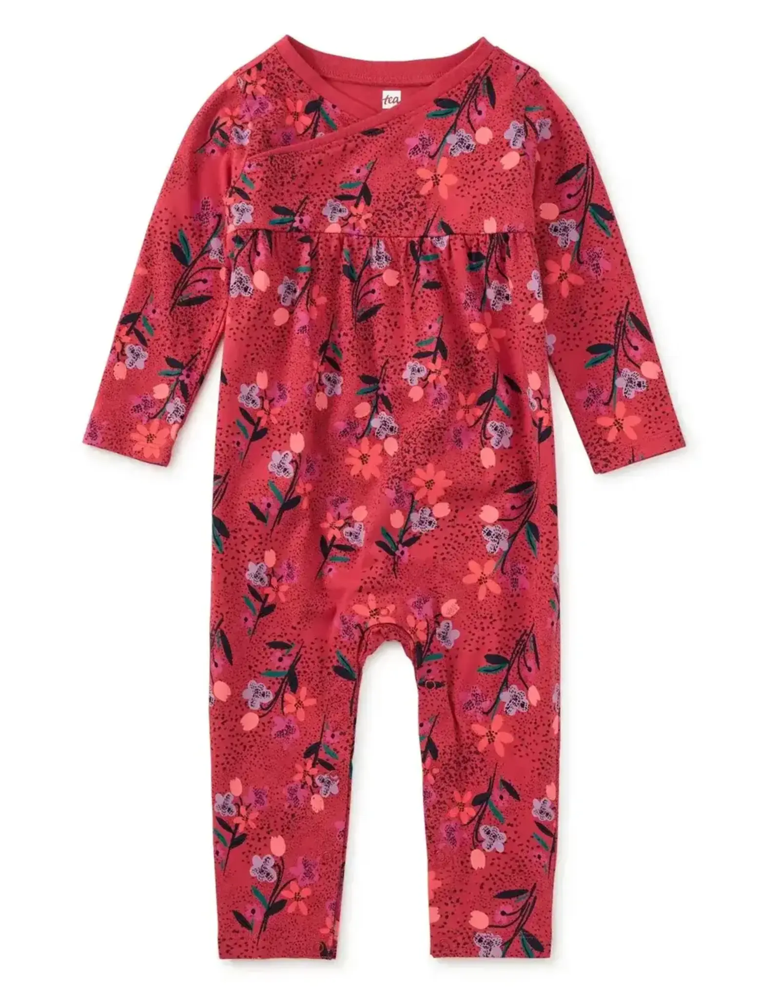 Tea Vintage French Flowers Romper