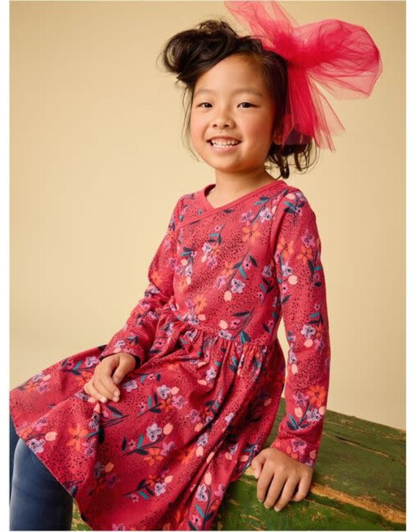 Tea Vintage French Flowers Dress
