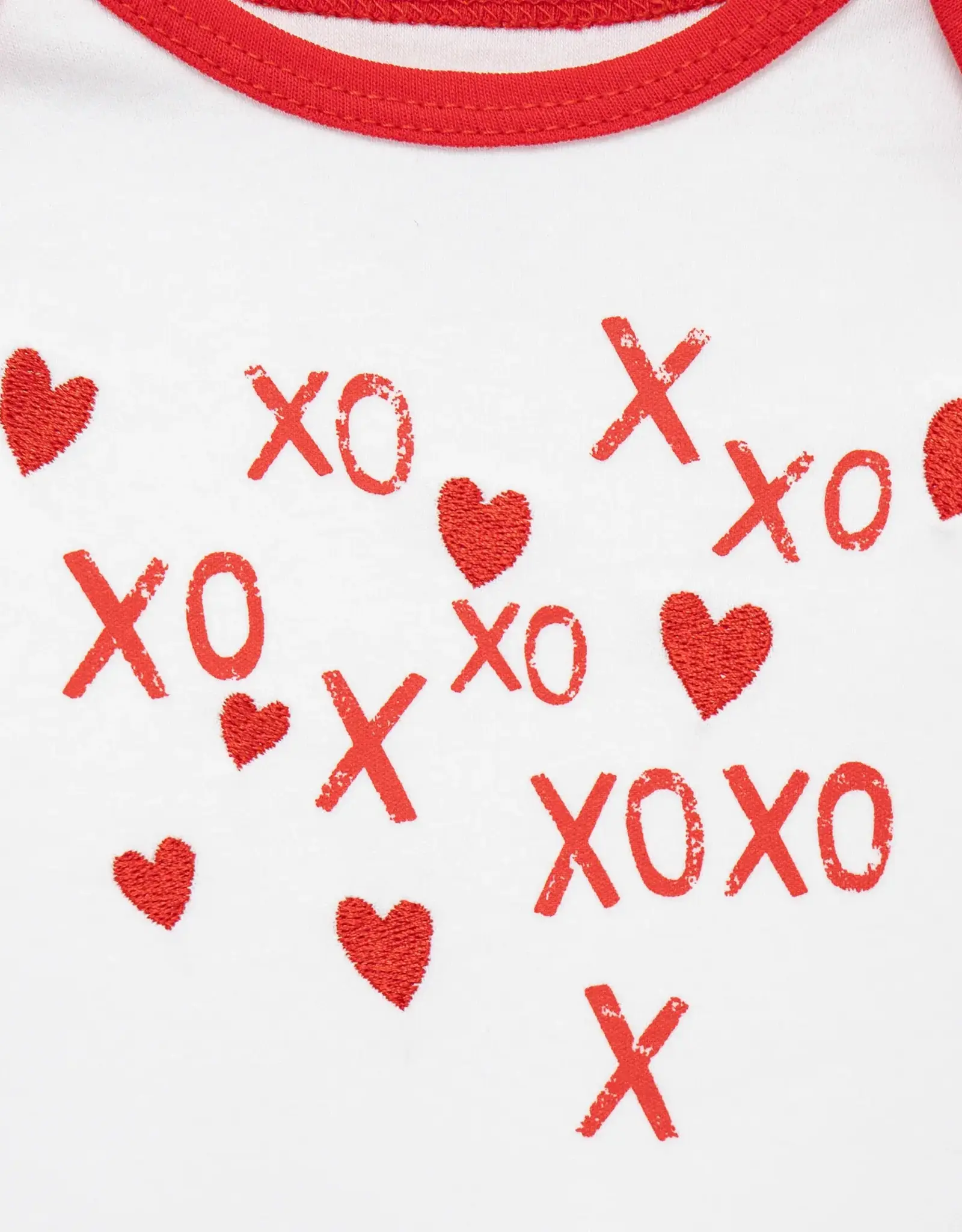 Little Me Valentine XO 2pc Set + Hat