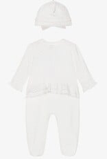 Little Me Newport Picnic Footie & Hat Set