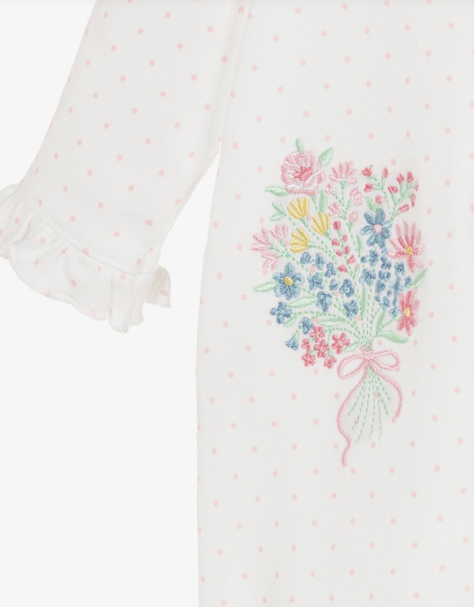 Little Me Newport Picnic Footie & Hat Set