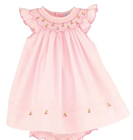 Casero Cherries Smock Bishop Pink