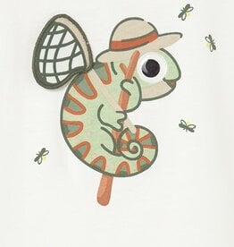 Mayoral Cream Lizard Shirt