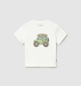 Mayoral Cream Adventure Jeep Shirt