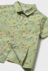 Mayoral Matcha Lizard Colared Shirt