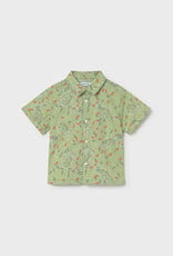 Mayoral Matcha Lizard Colared Shirt