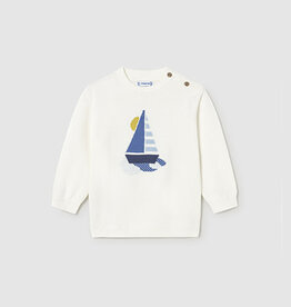 Mayoral Cream Sailboat Jumper