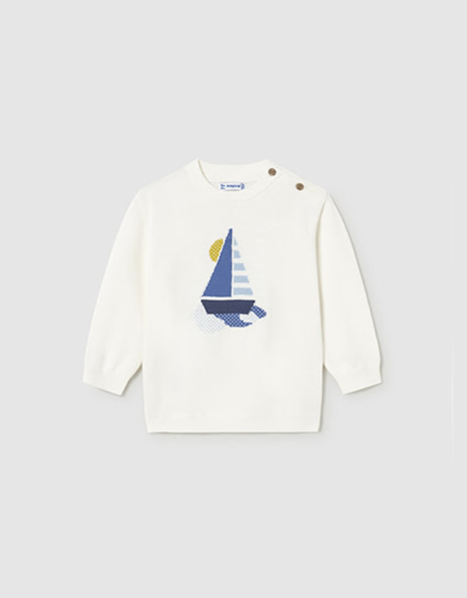 Mayoral Cream Sailboat Jumper