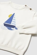 Mayoral Cream Sailboat Jumper