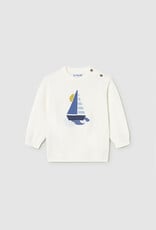 Mayoral Cream Sailboat Jumper