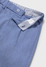 Mayoral Capri Blue Linen Suit Pants