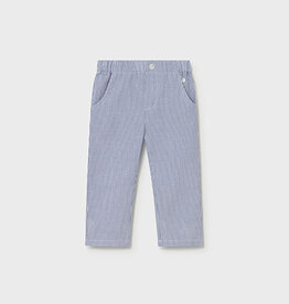 Mayoral Capri Blue Seersucker Pants