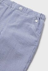 Mayoral Capri Blue Seersucker Pants