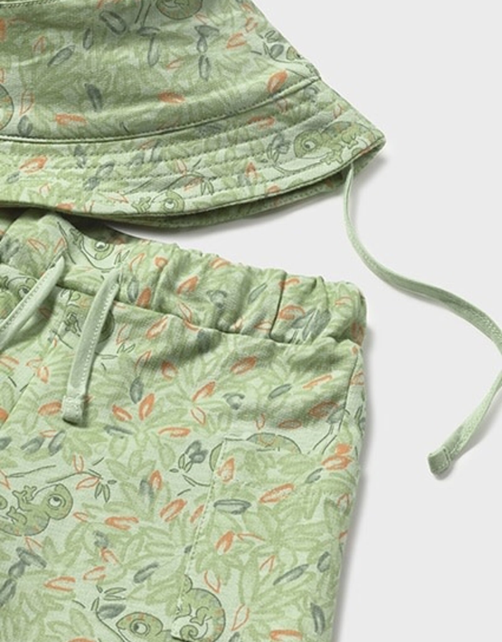 Mayoral Lizard Knit Set wBucket Hat