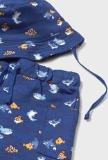 Mayoral Underwater Knit Set wBucket Hat