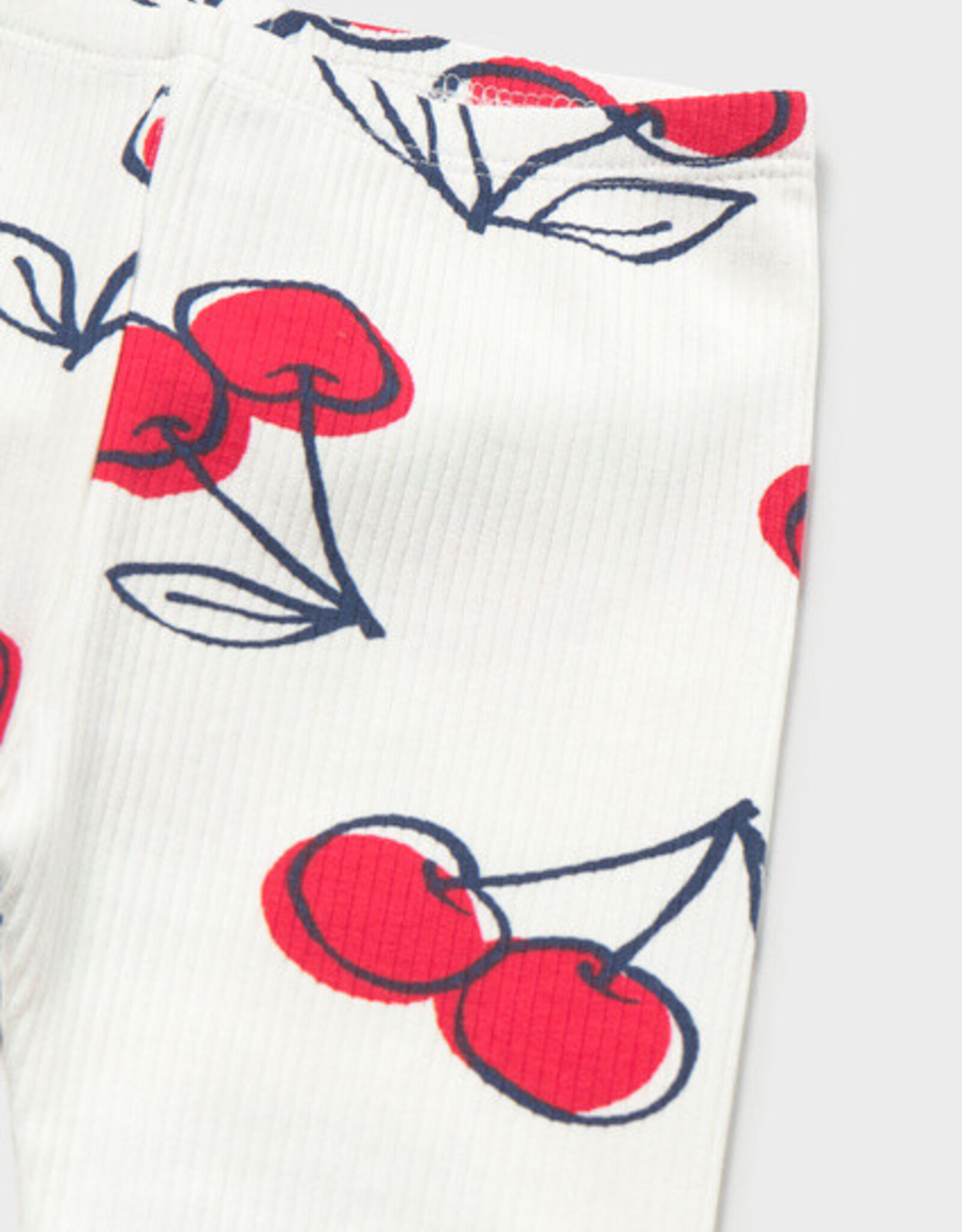 Mayoral Red Cherry Leggings and headband set