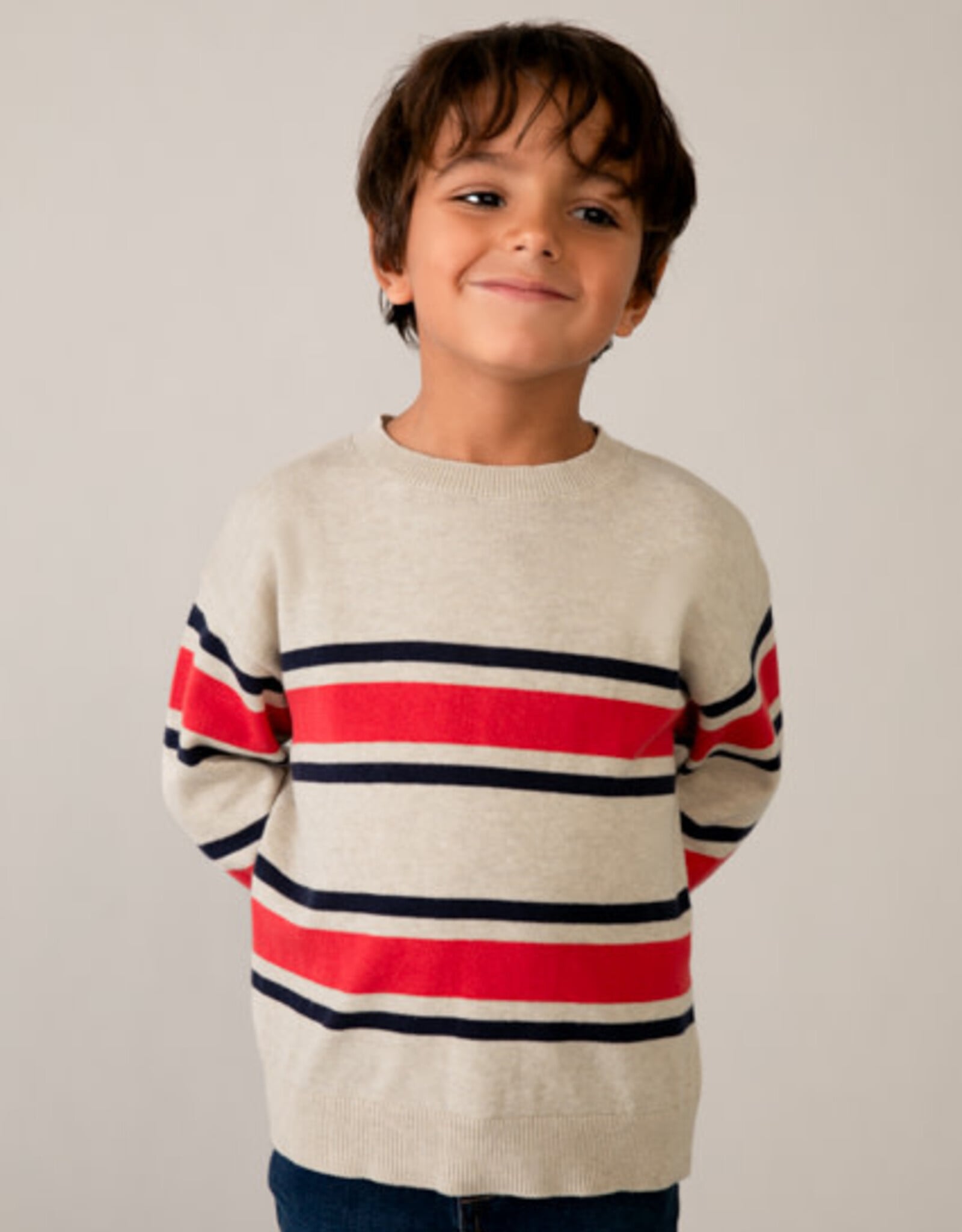 Mayoral Tomato Stripes Jumper
