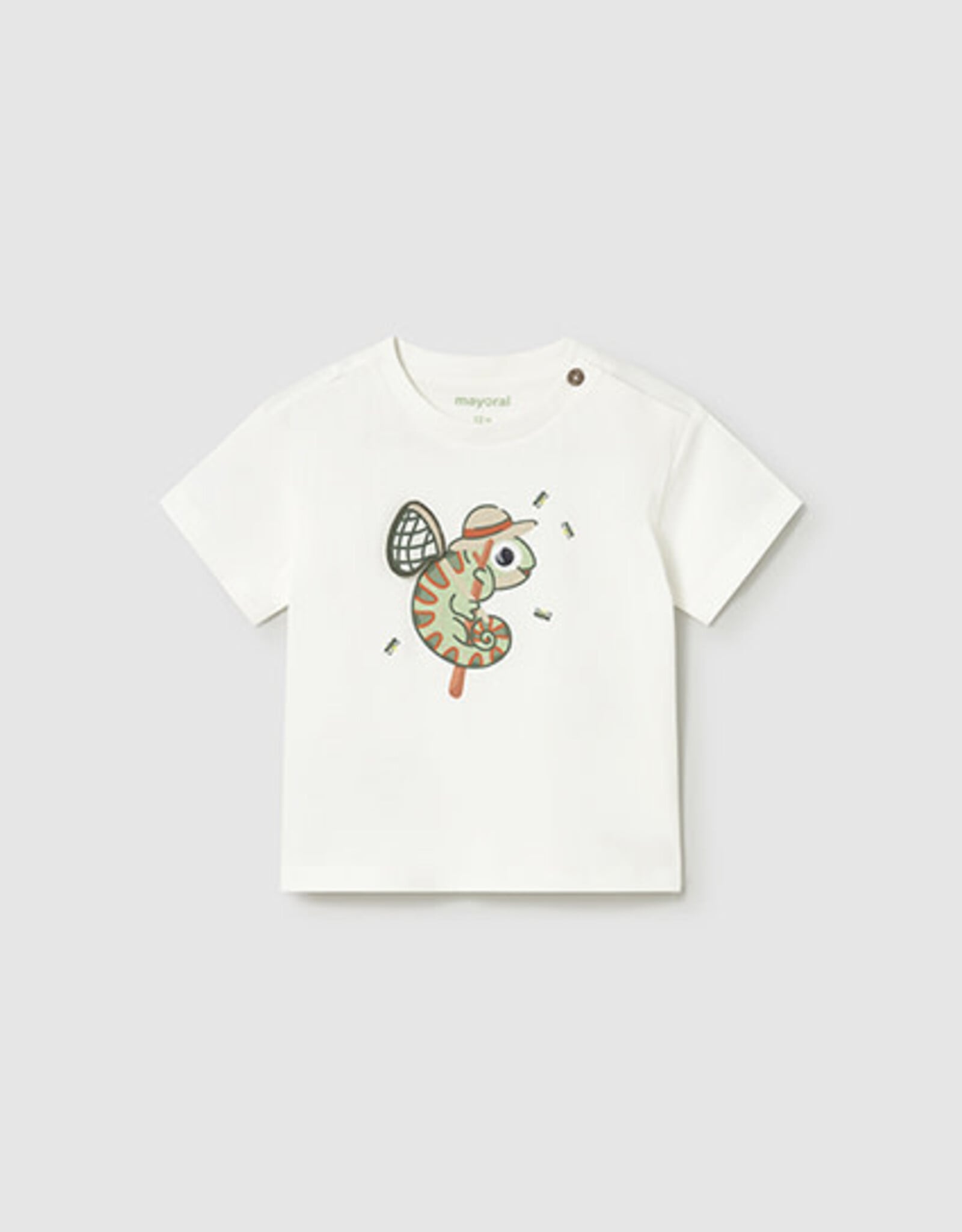 Mayoral Cream Lizard Shirt